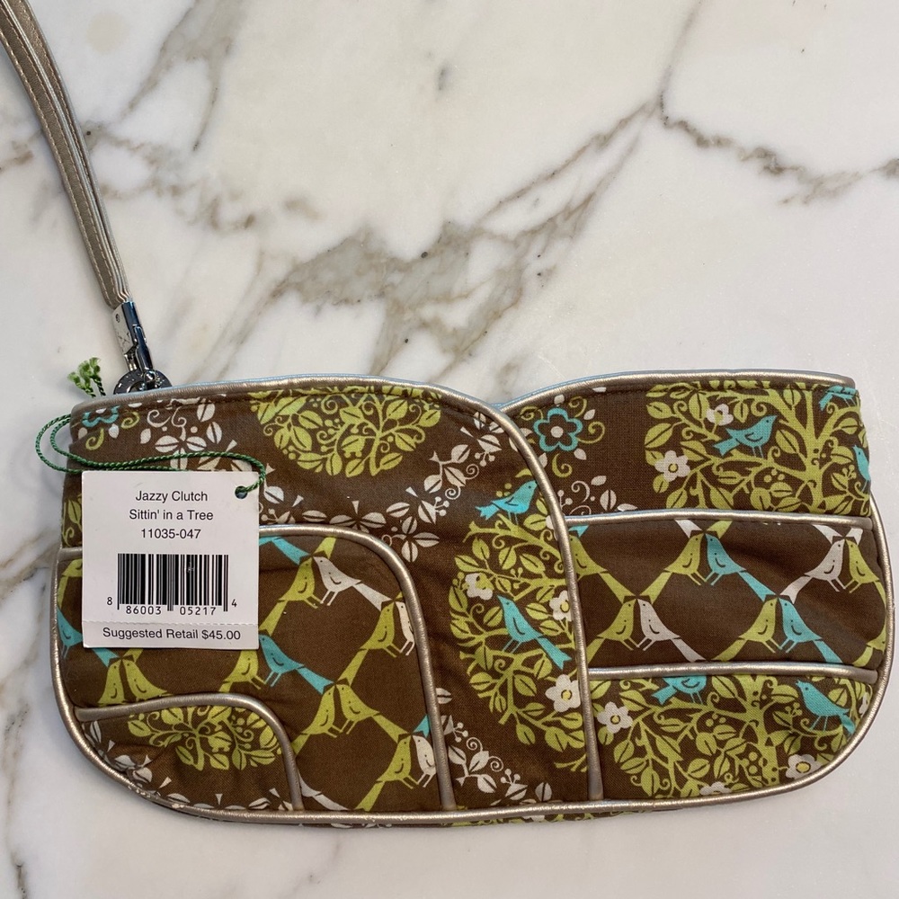 Vera Bradley Sitting in a Tree Clutch